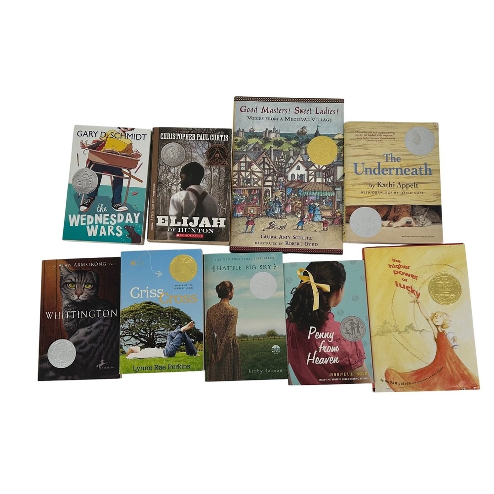 Newbery Medal Honor Books (9) 2000's Kids Middle Grade Fiction